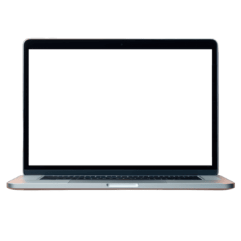 Laptop met de werkenbij-site